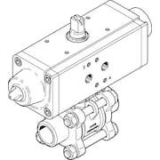 FESTO Ball Valve Actuator Unit VZBA-11/4"-WW-63-T-22-F0405-V4V4T-PS53-R VZBA-11/4"-WW-63-T-22-F0405-V4V4T-PS53-R